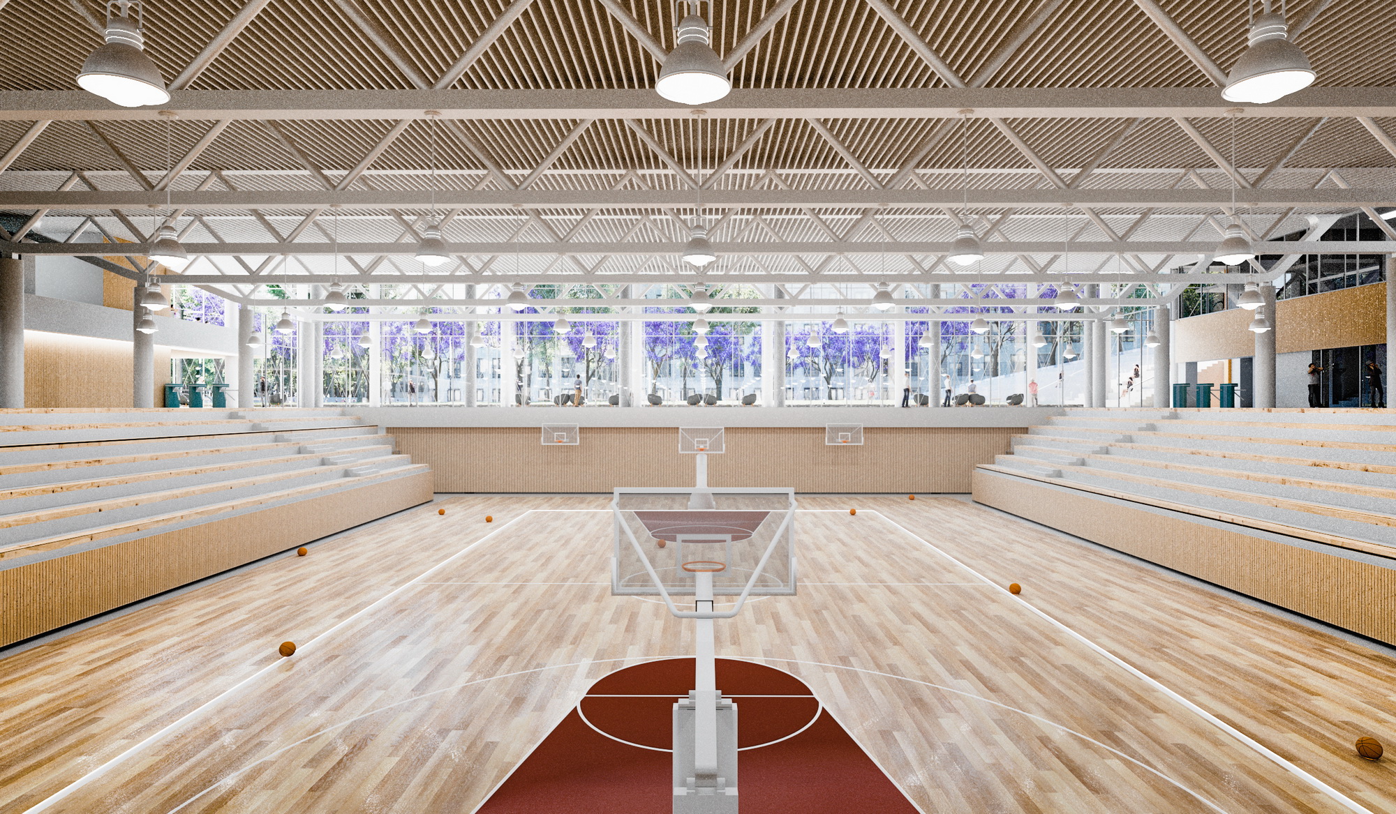 Visualization of Bursa Atatürk Sports Hall