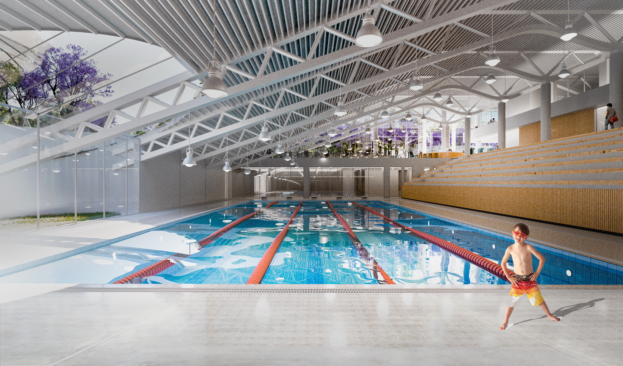 Visualization of Bursa Atatürk Sports Hall