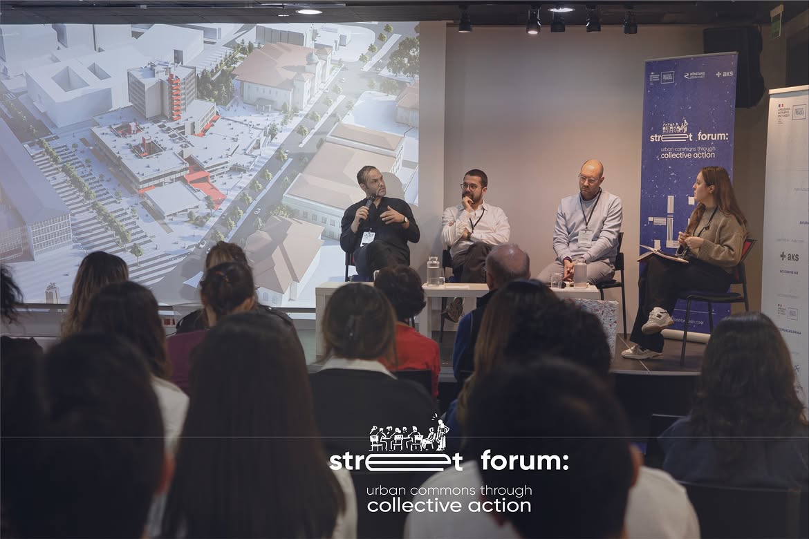 Ali Sinan Spoke on Public Space and Collective Production at Street Forum